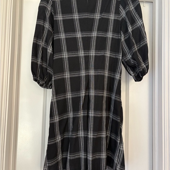 Free People Plaid Black Dress - Picture 8 of 10